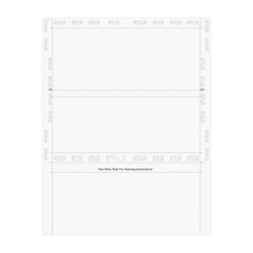 Z Fold 8.5" x 11" 28# No Blockout - Pressure Seal Documents