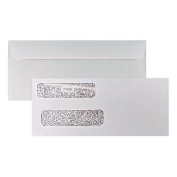 Regular Seal Double Window Check Envelope