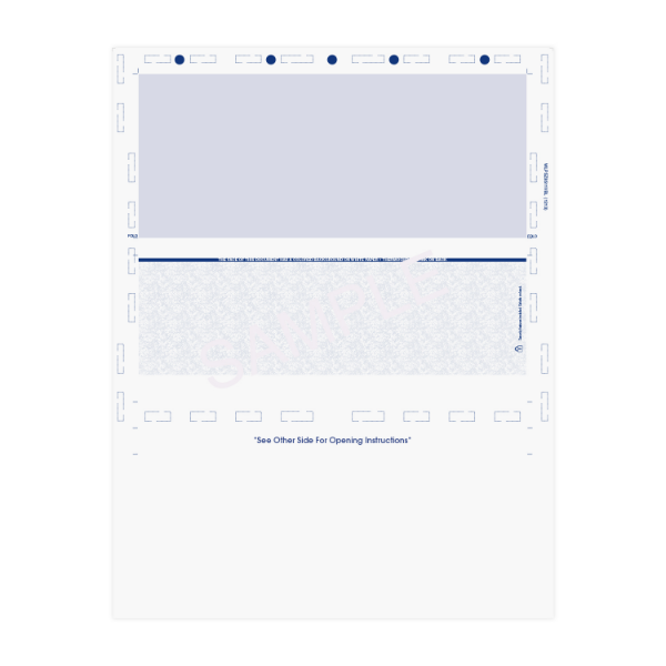 Z Fold 8.5" x 11" Void Pantograph Check - Pressure Seal Documents