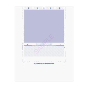 EZ Fold 8.5" x 14" Void Pantograph Check - Pressure Seal Documents